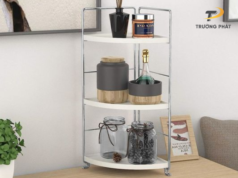 kệ trang trí inox