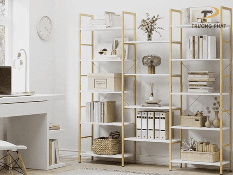 kệ trang trí inox